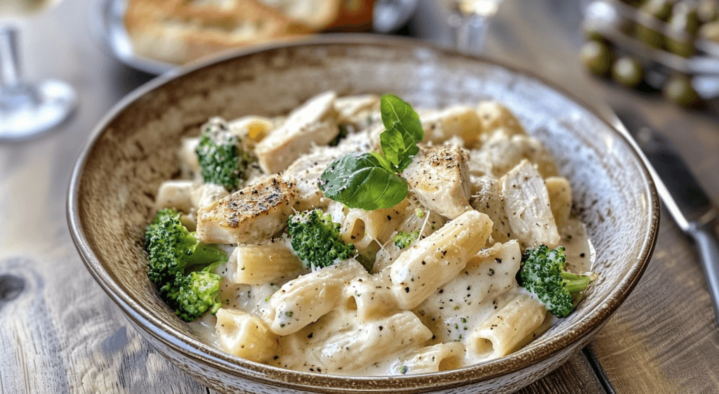 Creamy Chicken & Broccoli Pasta