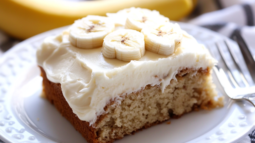 Banana Bread Cake with Cream Cheese Frosting